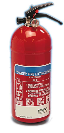 2kg ABC Dry Powder Fire Extinguisher